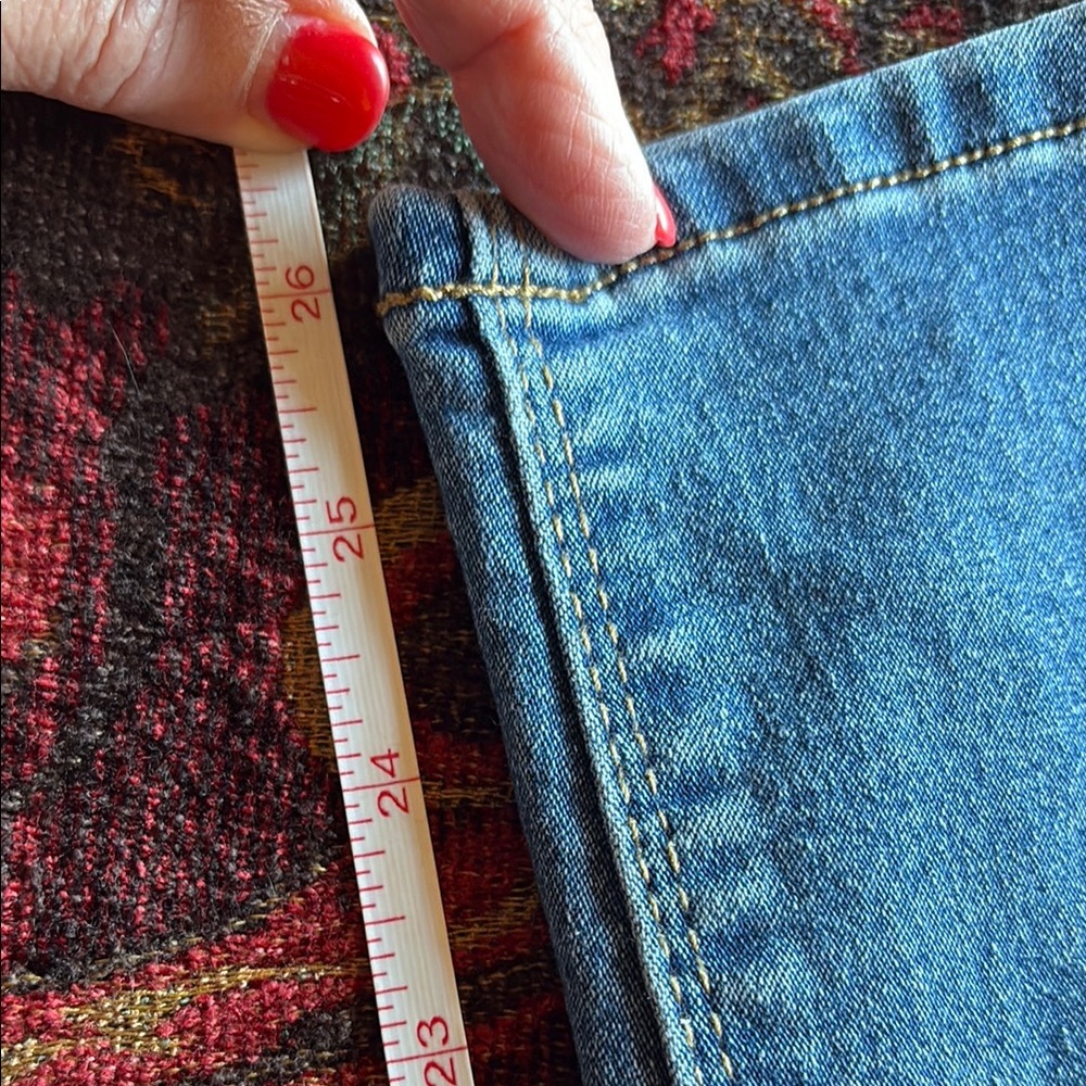 Curve Appeal Women's Blue Jeans EUC Sz 14 - Picture 5 of 11